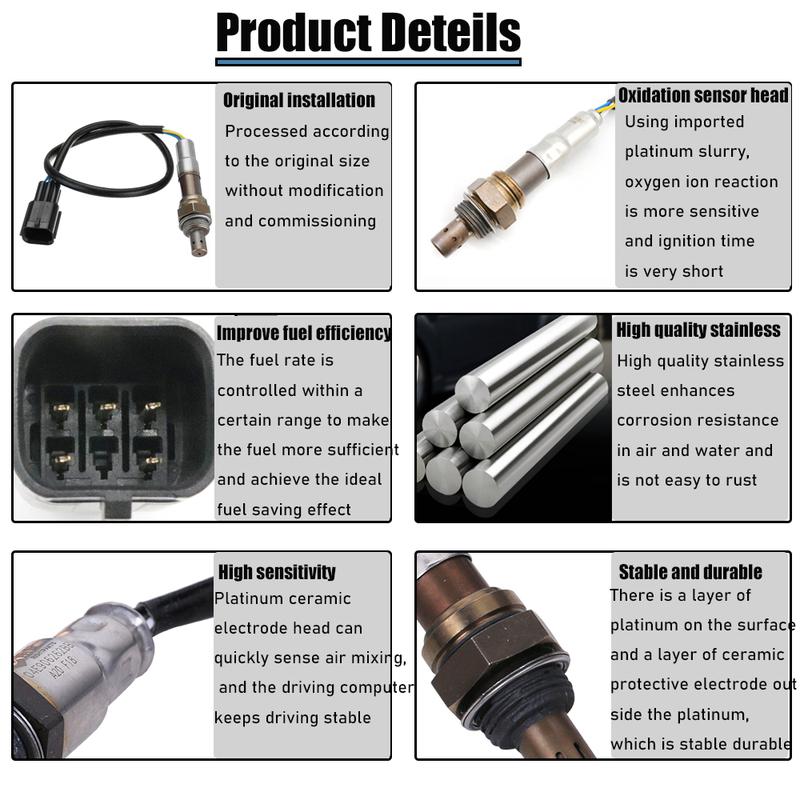 Oxygen Sensor For Mazda 3 2.0L 2.5L 2006 2007 2008 2009 2010 2011 2012 2013 Mazda 5 2.5L 2008-2010 LFL7-18-8G1B LFN7-18-8G1