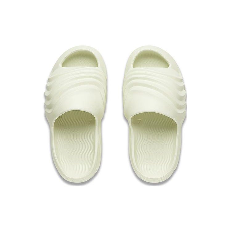 Li Ning Puff Slay Non-Slip Wear-Resistant Silent Slide Sandals Women Sandals Light-Fruit-Green AZST006-5