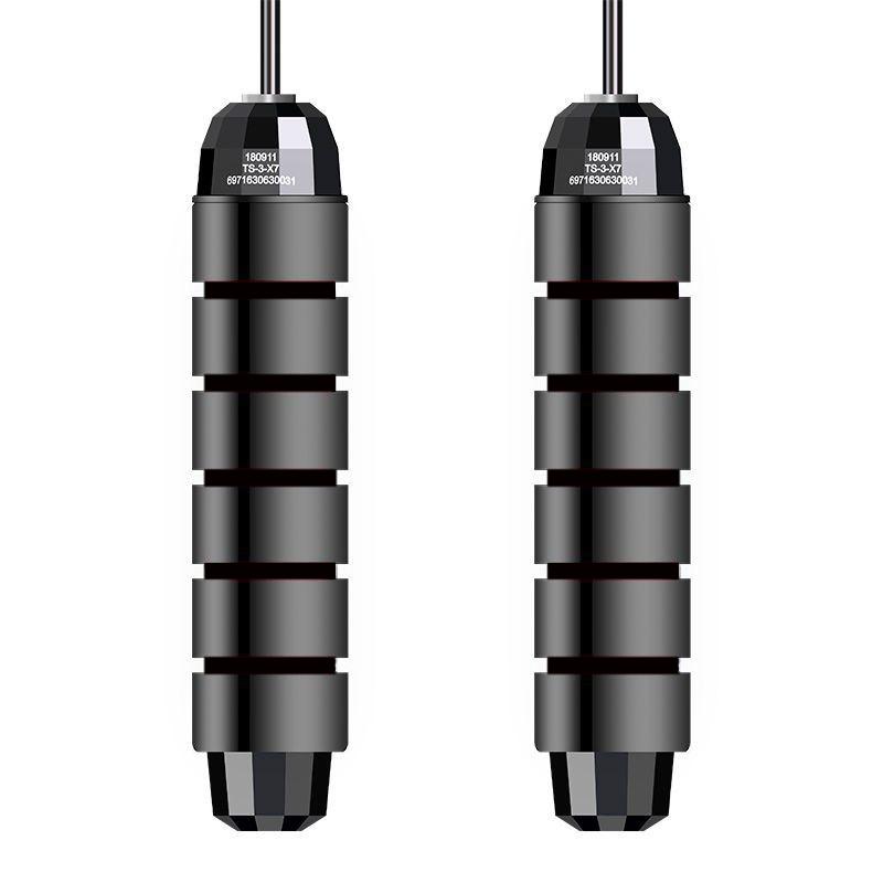 

Скакалка Не спутывается, скоростная скакалка, кабель с шарикоподшипниками, стальная скакалка, тренажерный зал, фитнес, домашние упражнения, стройное тело чёрный