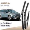 For Ford Kuga MK1 2008-2012 2009 2010 2011 Wiper Front & Rear Wiper Blades Windshield Windscreen Window Brushes 24"+17"+13"