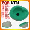 Filtro de Ar para Motocicleta Para KTM 300 EXC Six Days XC-W 400 450 EXC-R SX-F SXS-F XC1º Filtro XC2º 505 SX-F 530 EXC-R 525 XC ATV2º