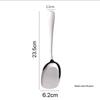 Wutuo 304 Stainless Steel Long Handle Dining Spoon Set
