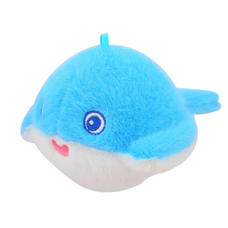 Delightful Ocean Animal Plush Keychain Assortment Available In Multiple Fun Colors