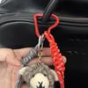 Felt Bag Charm Keychain – Handmade Pendant Accessory