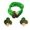 Retro Peach Lotus Pod Bracelet Women'S High-End Versatile White Bracelet Jewelry