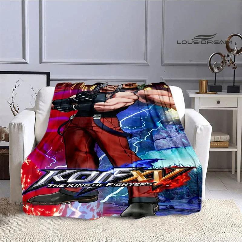 3D KOF game Cartoon blanket Warm Flannel blankets Soft and comfortable blanket Home Travel Blankets bed linings Birthday Gift