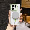 For Oppo Find X9 X8 X8s Pro Plus Ultra Case Ultra-thin Simple Fantasy Transparent Question Mark Magnetic PC Anti-fall Cover