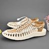 Summer Trend  Men Sandals Handmade Weaving Design Outdoor Beach Slippers Casual Flat Soft Bottom Couple Sandals Sandalias Hombre