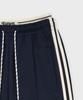 FALLETT Color-Block Knit Track Pants Navy