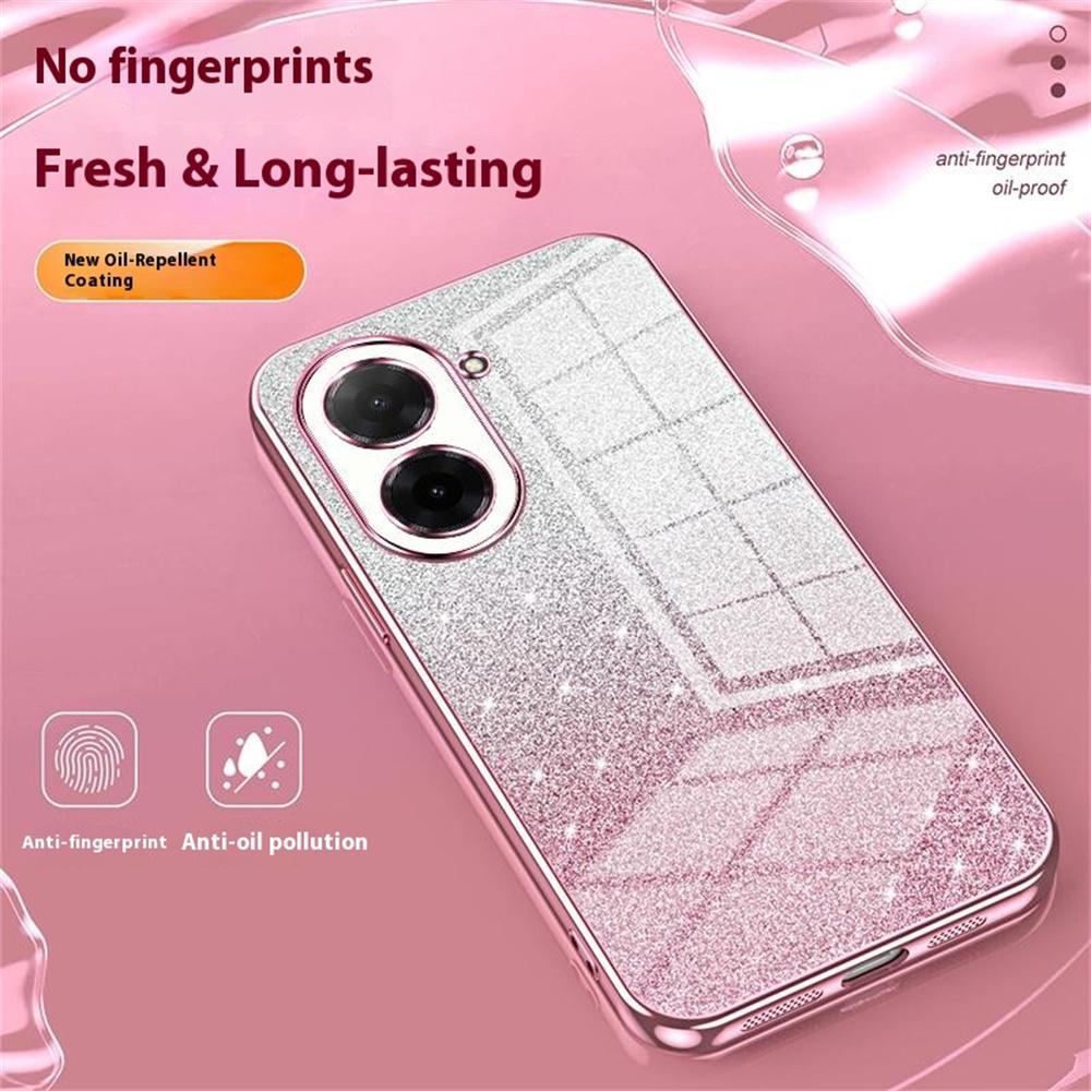 For Xiaomi Redmi A5 4G (171.7mm)/Poco C71 4G Case Electroplating Gradient Glitter TPU Phone Cover
