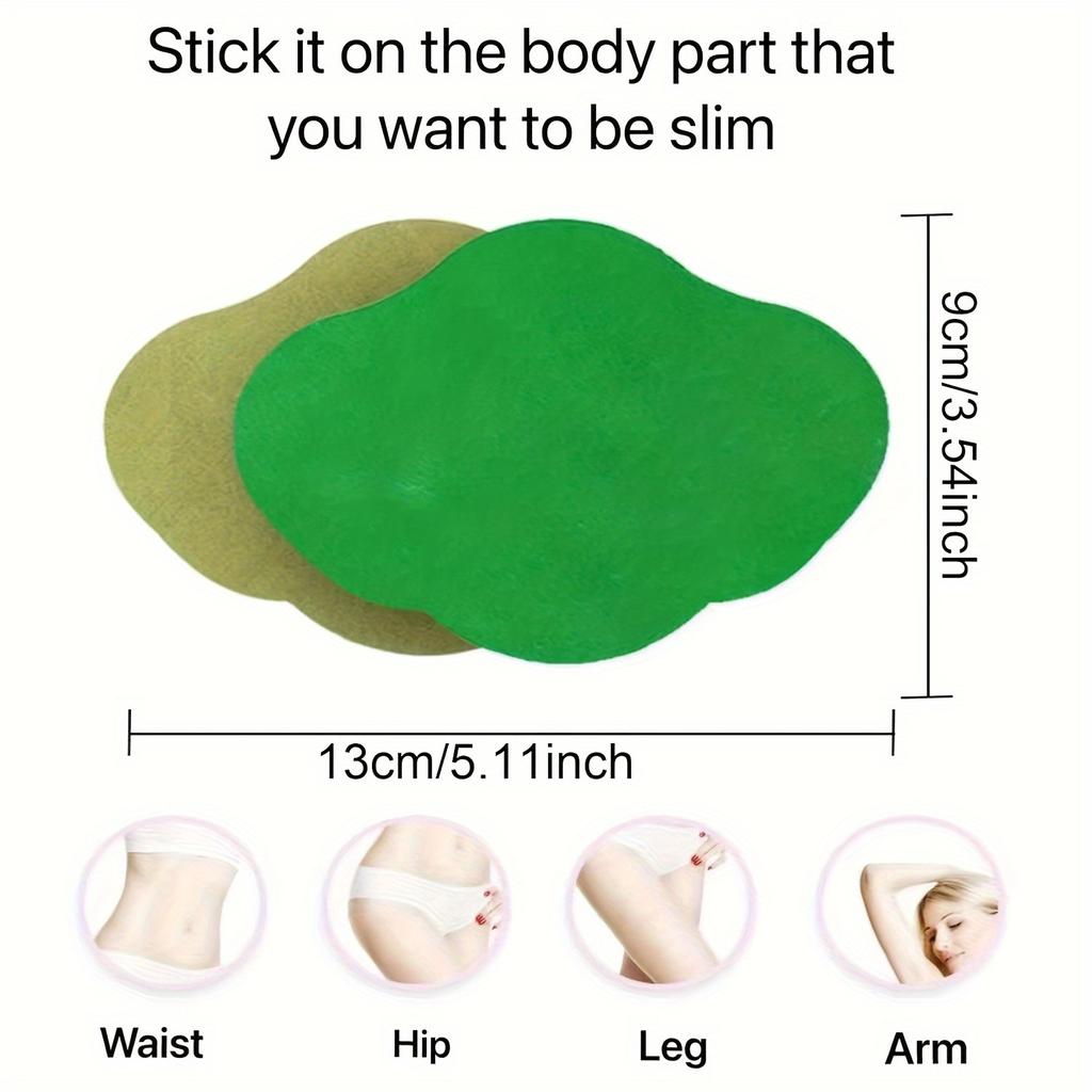 Natural Mugwort Belly Patch 25-Piece- Premium Wormwood Essence Sticker for Moxibustion and Navel Care - Ideal for Warm Abdominal Therapy