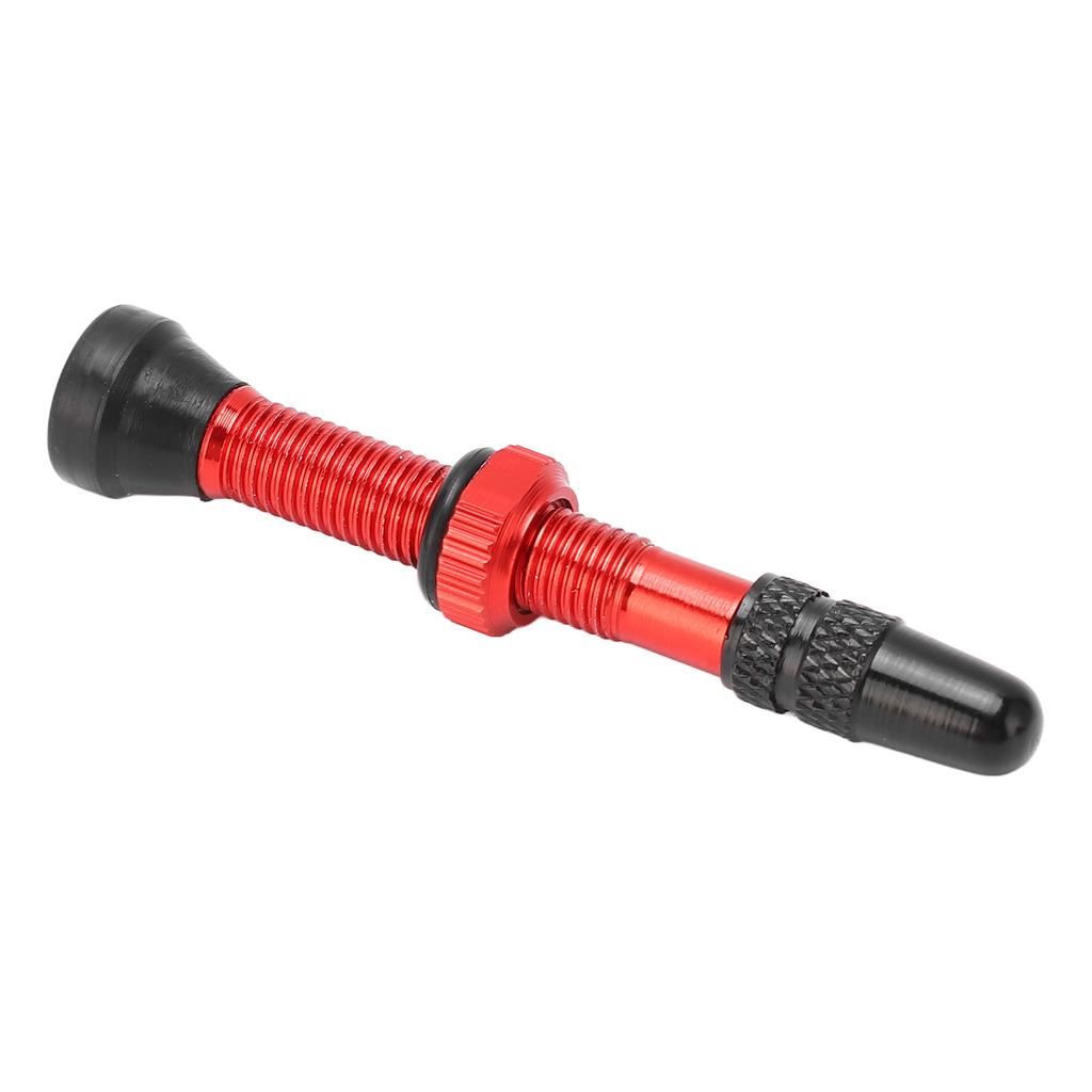 Tubeless Valve Stems Anodized Aluminum Alloy Vacuum Extension 40MM for Presta Valve for Road Bikes