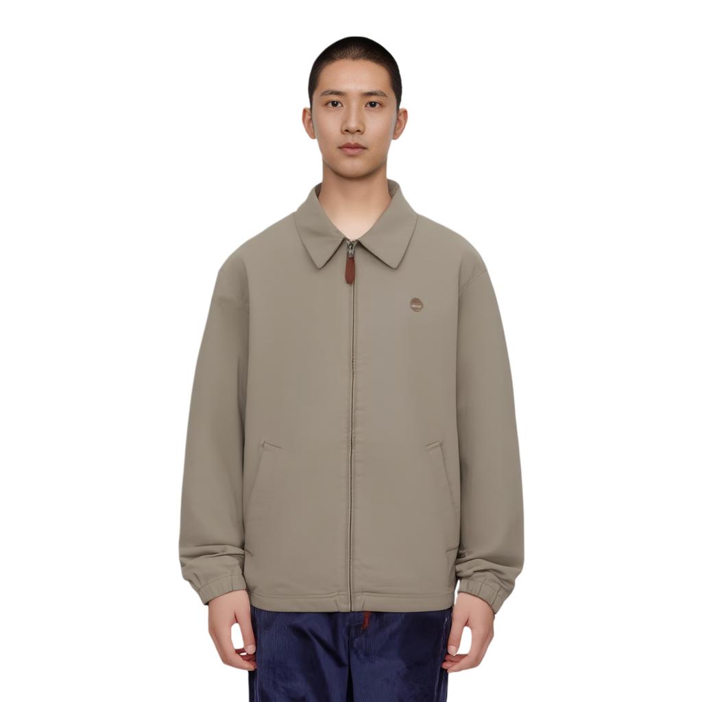 Timberland Light Zip Collar Solid Long Sleeve Jacket Men jackets A6BEG-DH5