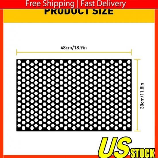 Black Car Rear Tail Light Cover Honeycomb Sticker Taillamp Decal Accessories DIY