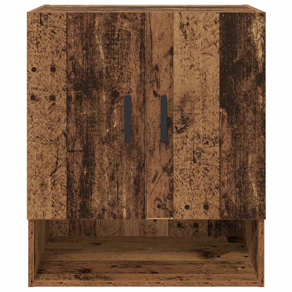 Wall Mounted Wall Cabinet Reclaimed Wood Look 60 x 31 x 70 cm Engineered Wood