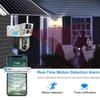 4G Solar-Powered V380 Surveillance Camera: 6MP, Waterproof, Outdoor, PTZ.