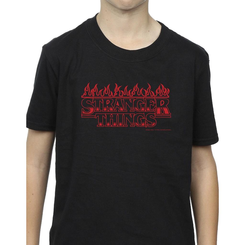 Netflix Boys Stranger Things Flames T-Shirt