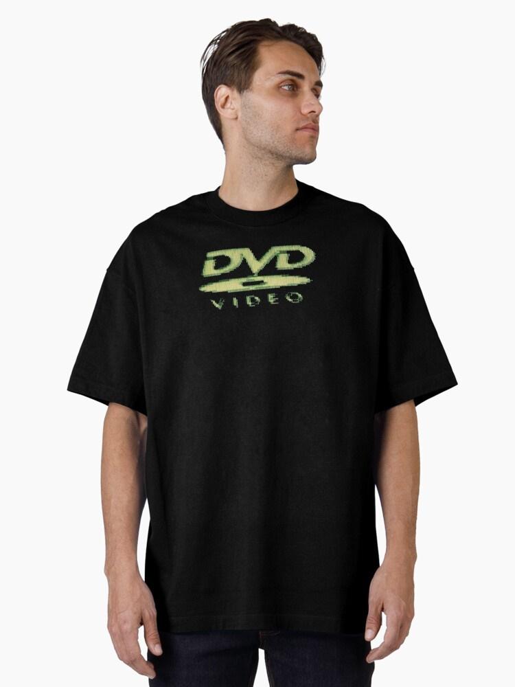 New retro printed mens and womens Tshirts with fun video DVD logo casual Harajuku streetwear short sleeves summer Y2k top