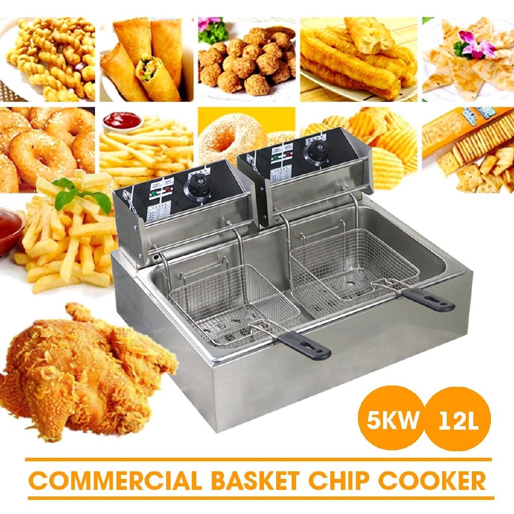 Restaurant Equipment Kitchen Equipment Pressure Electric Fryer Machine 12L Potato Fryer Air Fryer Electric Fryer 5000W