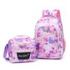 School Backpack and Lunch Bag Set Available in Three Colors
