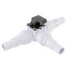12pc Sand Filter Accessories With 3 Way Pool Bypass Valves ABS Adapters And 6 Metal Clamps Suitable For Pool Maintenance