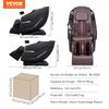 Full Body Massage Chair, Shiatsu Massager, Reclining Chair, SL Rail