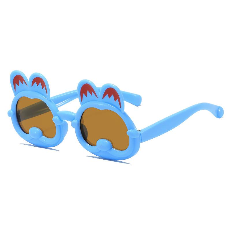 New fashion Korean version of children's sunglasses cute cartoon bunny glasses cute treasure travel sunglasses
