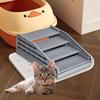 4 Steps Cat Litter Box Ramp Pet Supplies Detachable Practical Cat Litter Box Step