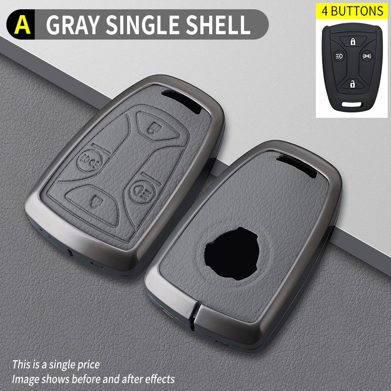 Scania A-Type Elephant Grey Car Key Case