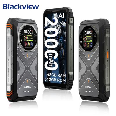 Oscal TANK 1 5G 6,78 pouces Dimensity 7050 Téléphone Robuste Android 15 12 Go ou 16 Go de RAM 256 Go ou 512 Go de ROM Batterie 20000 mAh