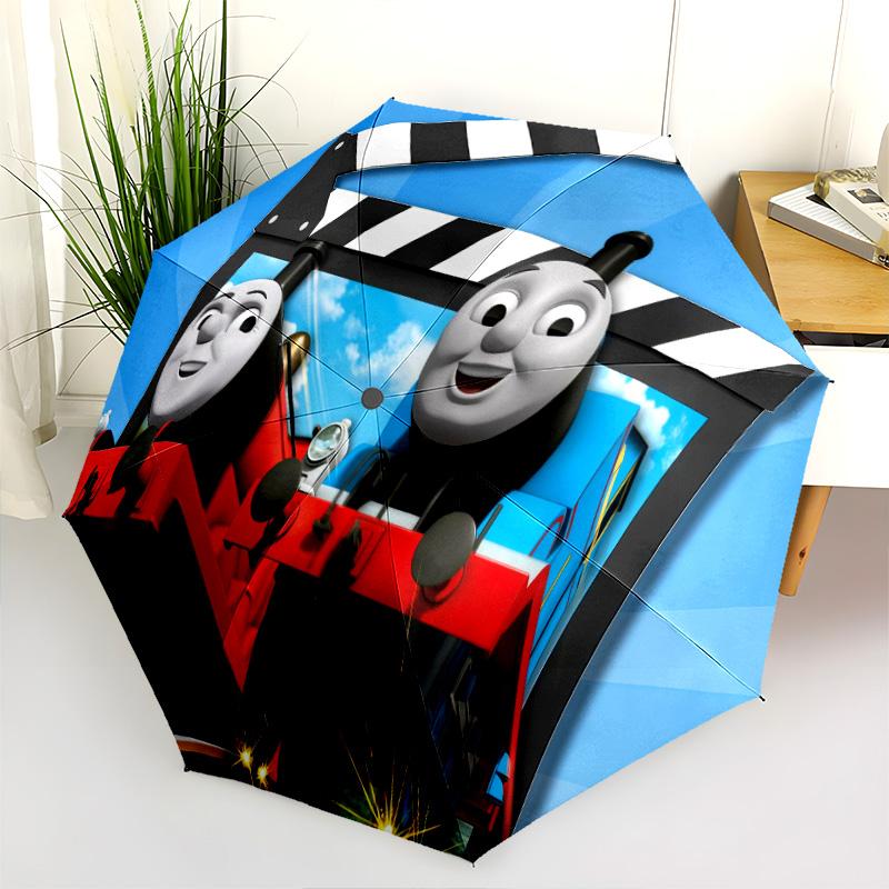 Thomas Trains Bridge Folding Umbrella Suitable For All Seasons Suitable For All Seasons Gift Travel Travel Umbrella