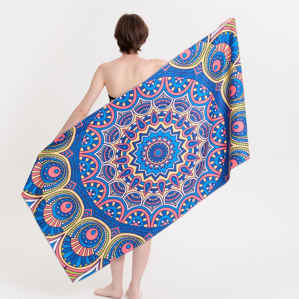 Microfiber Towel Quick Dry Towel Travel Towel Sports Towel Beach Towel Sandproof Soft Light Towel For Swim, Yoga, Gym