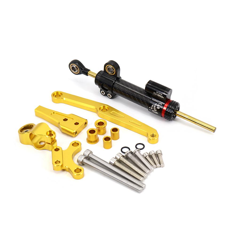 CB650R 2024-2018 Pour Honda CB 650 R CB650 R Aluminium CNC Réglable Moto Amortisseur Stabilisateur de Direction Kit de Fixation de Support
