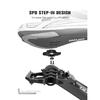 CXWXC Dual Function Platforms Flat / Clipless MTB Pedals SPD Cleats 3 Sealed Bearings Bike Pedals Road Bmx Pedals For Bicycle
