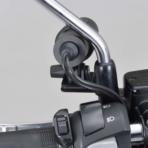 Daytona Motorcycle Drive Recorder M760D / M777D Optional Item Front Camera Stay Mirror M10 Clamp 19245