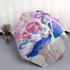 1pc Outdoor Umbrella with Anime Characters, Automatic Opening/Closing, Portable 3-Fold Design, 8-Rib Iron Frame, Perfect Gift for Fans, Travelers