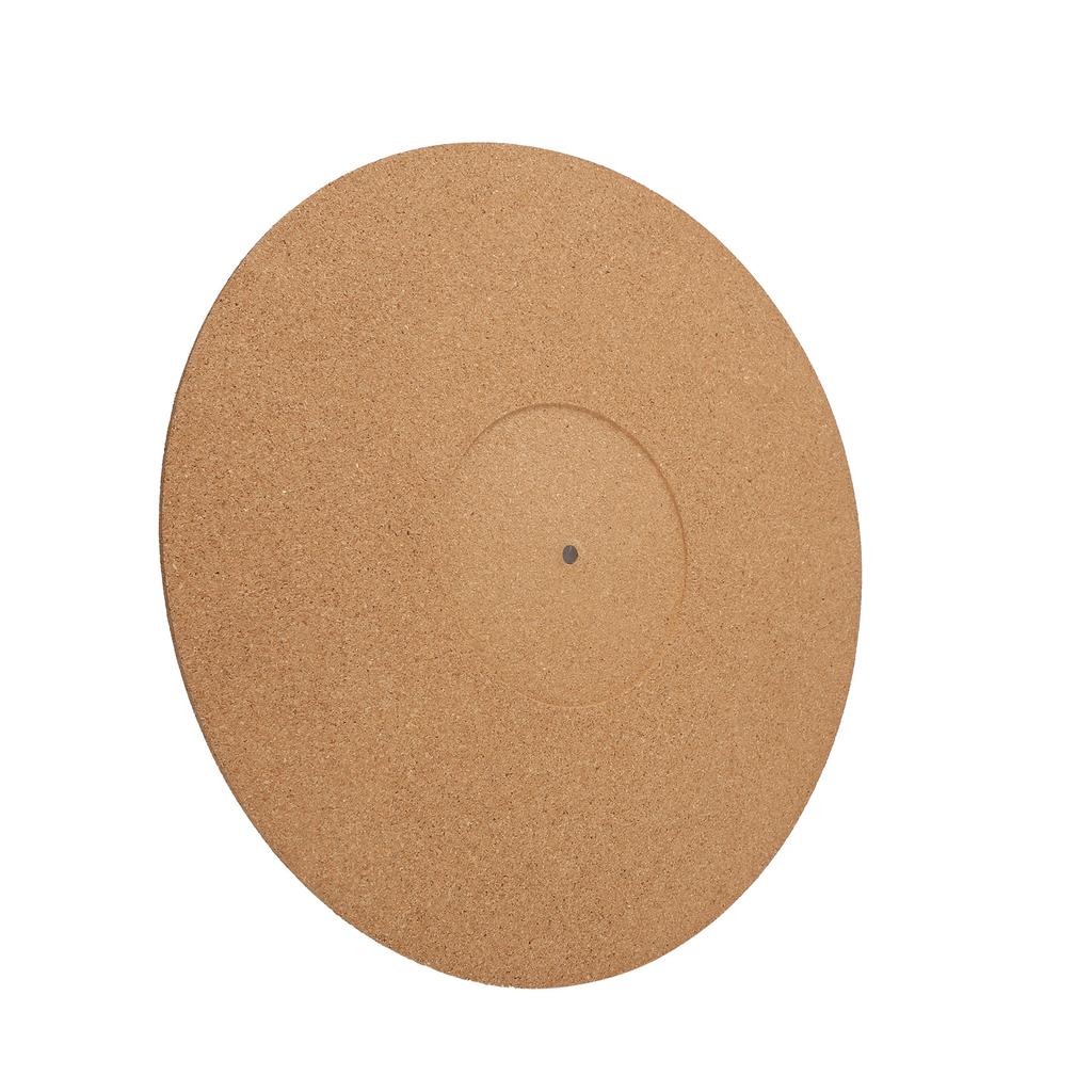 12in Record Pad Soft Cork AntiStatic NonSlip Turntable Slipmat Pad Diameter 295mm