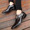 Fashion Men Fashion Classic Formal Shoes Black Brown Luxury One Step Men Lefu Shoes Korean Wedding Party Shoes Size 38-46 Men Shoes