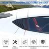 Rear Side Window Louver Cover Compatible with Chevrolet Corvette C8 2020-2025, Rear Window Shutters Trim Cover, Air Vent Scoop Shades Trim