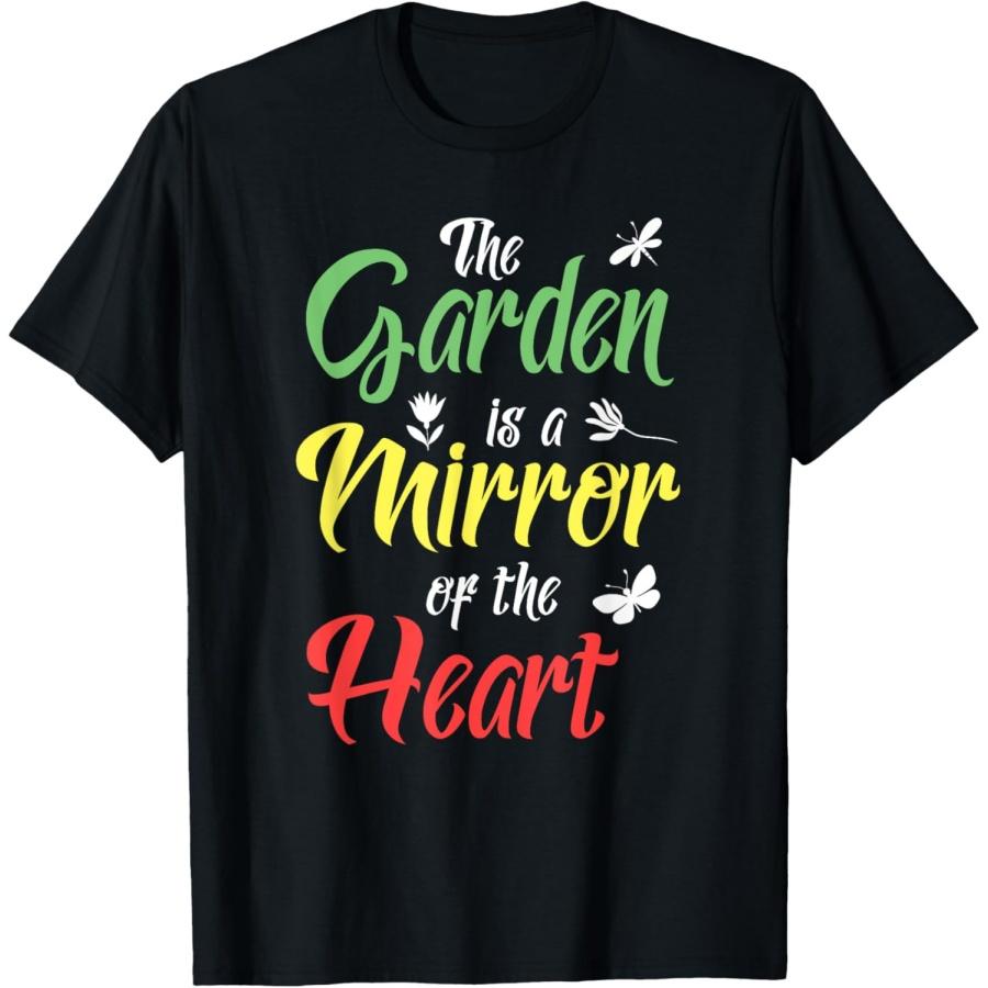 

Garden Mirror of the Heart Gardener Gift T-Shirt XXXXXL чёрный