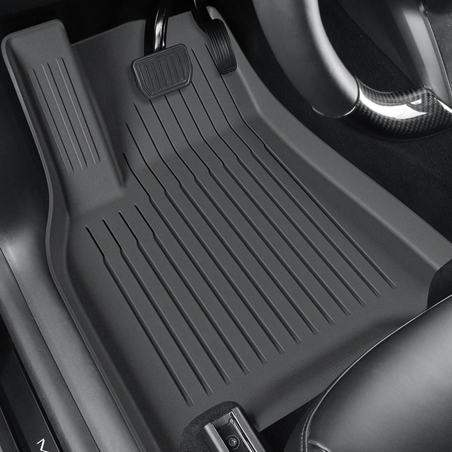 For Tesla New Model 3 Highland Y Juniper 2026 TPE Floor Mats /Cargo Liner All Weather Trunk Mats Floor Liner Seat Backrest Mats
