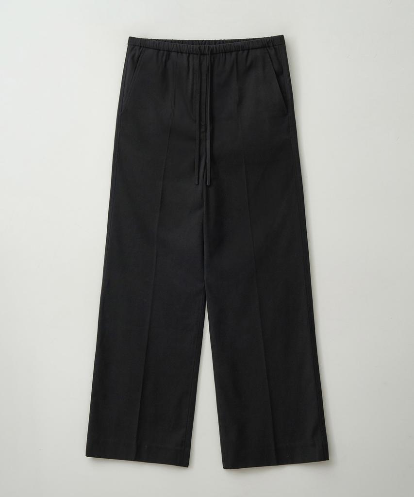 ARTID Wool Elastic Waist Wide Slacks_2 Colors