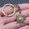 Sun Solar System Planet Keychain for Boys Fashion Vintage Gift for Kids Dainty Vacation Accessory