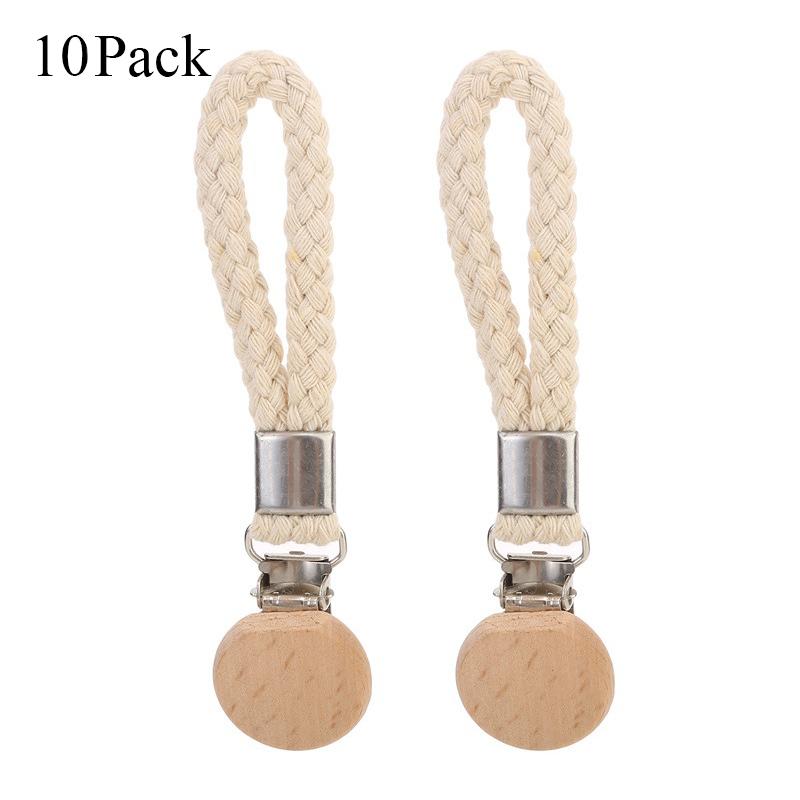 2pcs/pack Towel Clip Multi-Purpose Hook Sock Hanger Kitchen Home Storage Clip Woven Cotton Loop Towel With Metal Clip