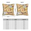 K-Kakaos F-Friends Choonsiks Pillowcases  Novelty Pillow Case For Sofa Car Home Decor Soft Pillow Cover