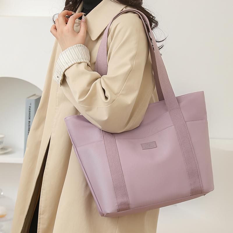 Duża pojemność nylonowa torba na ramię do pracy w podróży torba na zakupy damska torba