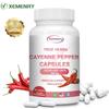 Capsule of Chili Peppers, 750mg of High-spiciness Capsicum Extract, Dietary Supplement, Suitable for Both Men and Women.