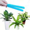 1 piece handheld soft-bristled leaf cleaning brush with handle - for home, garden, and outdoor use