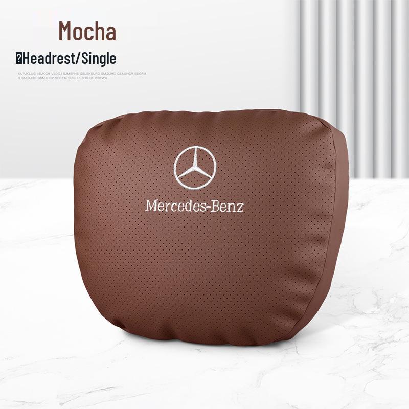 Compatible Mercedes-Benz Headrest & Lumbar Support for C-Class, E-Class, GLA, GLB, GLC Models