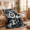 Brentford Football Print Flannel Blanket Soft Warm Sofa Bed Throw Blanket For Home Office Bedroom